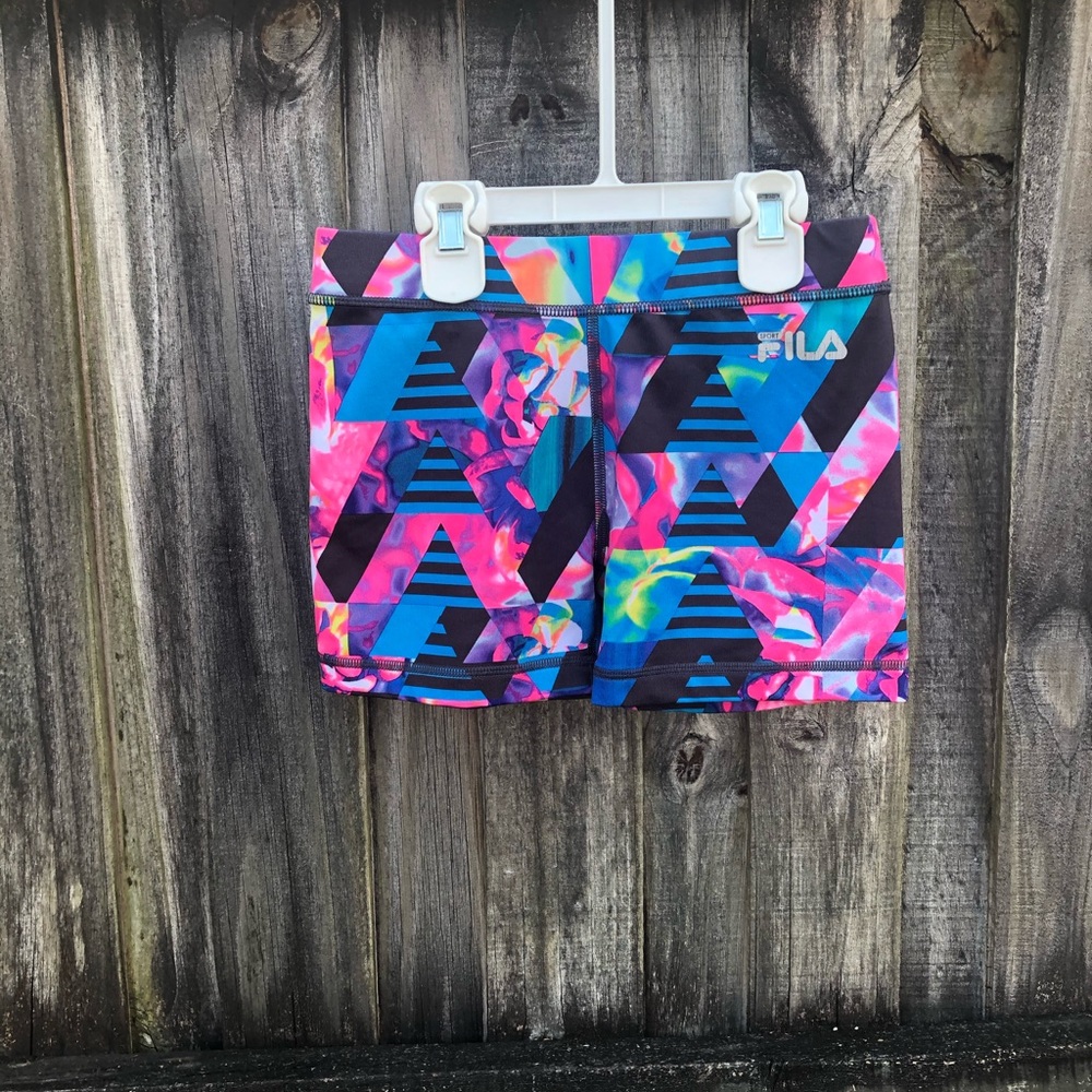 Multi-Colored Exercise Shorts